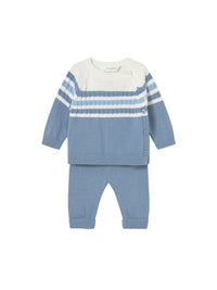 Conj. calça tricot Atlantis (Azul Céu)  para Bebé Menino - Mayoral
