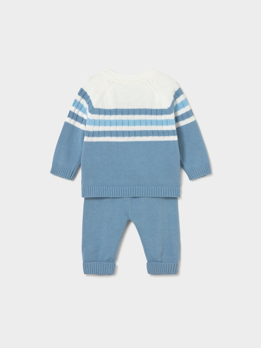 Conj. calça tricot Atlantis (Azul Céu)  para Bebé Menino - Mayoral