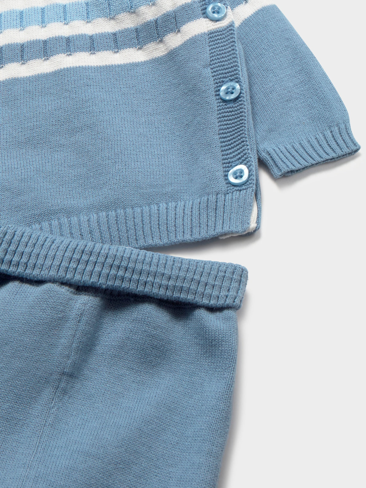 Conj. calça tricot Atlantis (Azul Céu)  para Bebé Menino - Mayoral