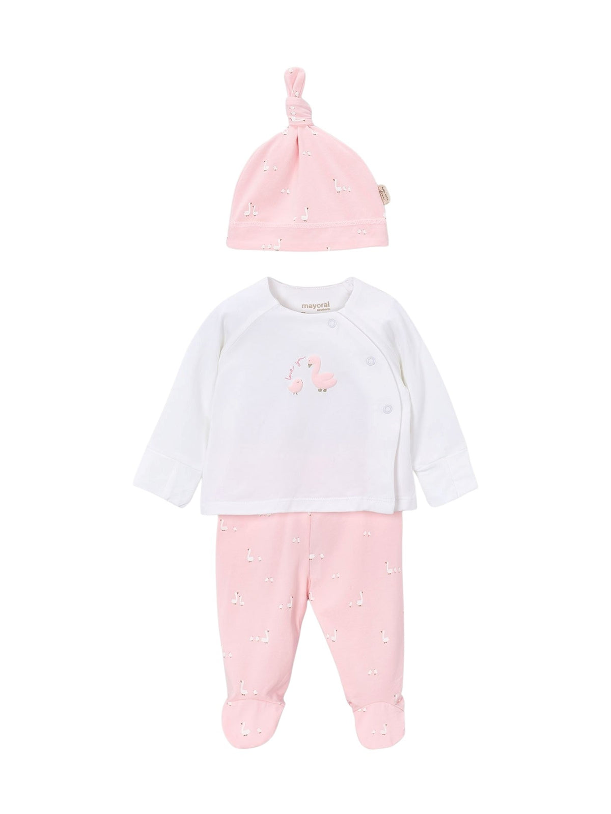 Set prenda conj. Gorro Rosa baby (Rosa Bébé)  para Bebé Menina - Mayoral