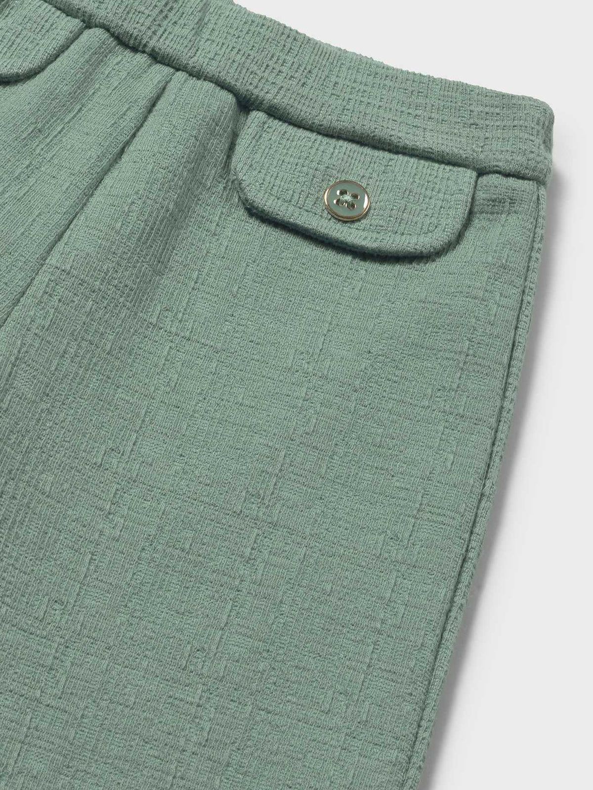 Calça estruturada Menta (Verde seco)  para Bebé Menina - Mayoral