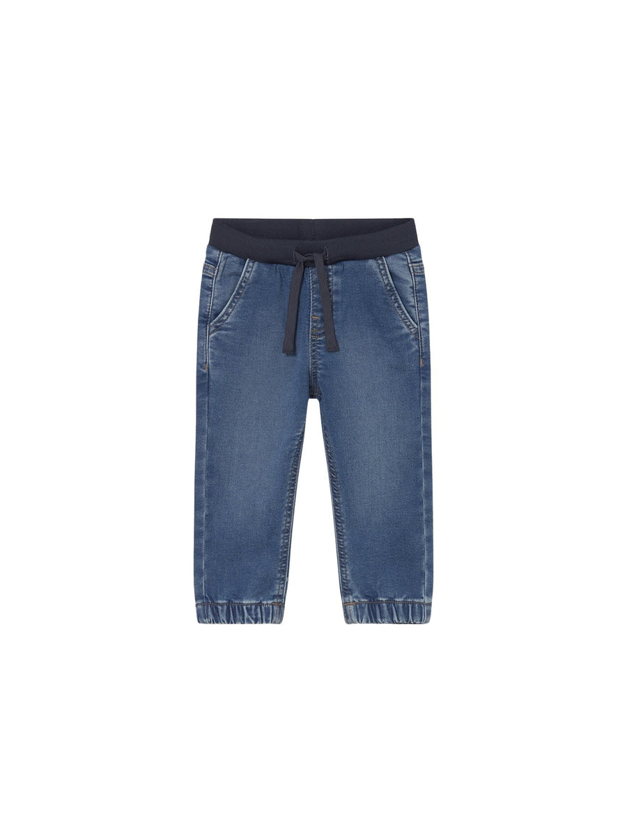 Calça soft denim jogger Base (Ganga)  para Bebé Menino - Mayoral