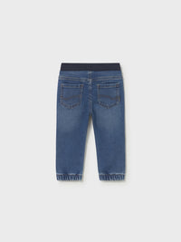 Calça soft denim jogger Base (Ganga)  para Bebé Menino - Mayoral