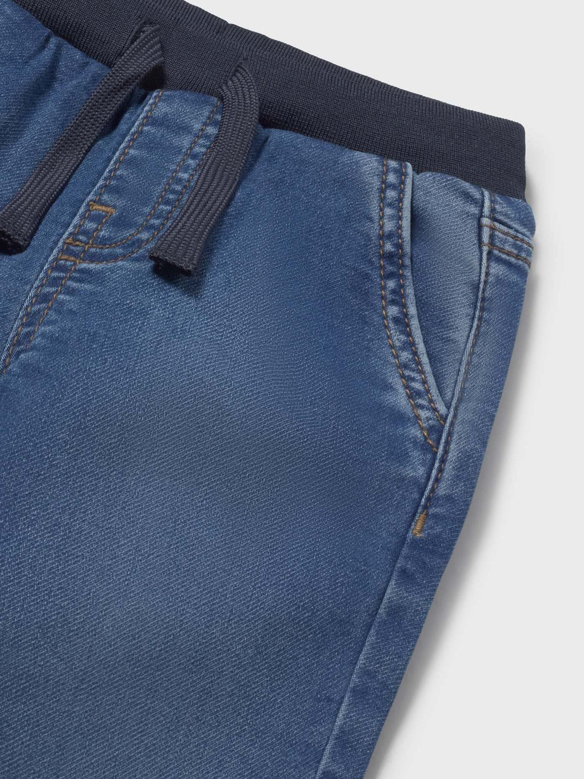 Calça soft denim jogger Base (Ganga)  para Bebé Menino - Mayoral