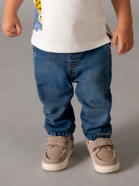 Calça soft denim jogger Escuro (Marinho)  para Bebé Menino - Mayoral