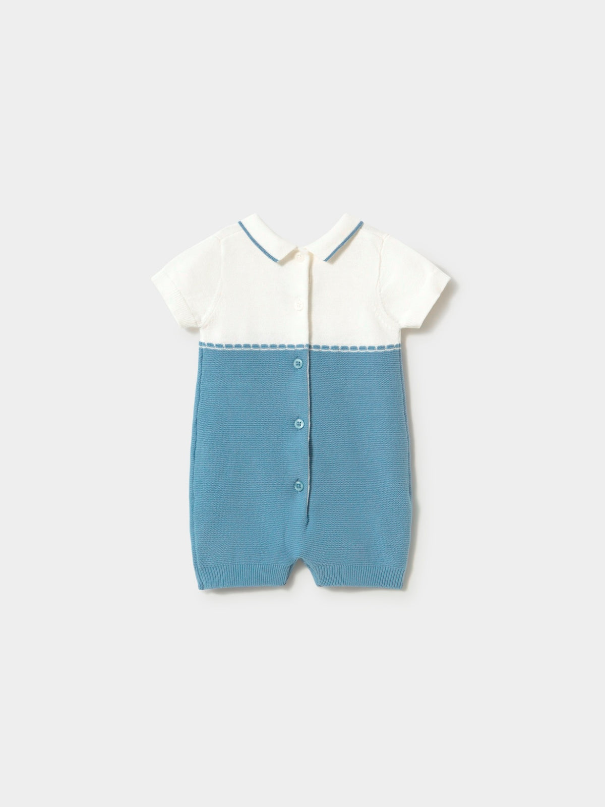 Babygrow tricô gola Atlantis (Azul Céu)  para Bebé Menino - Mayoral