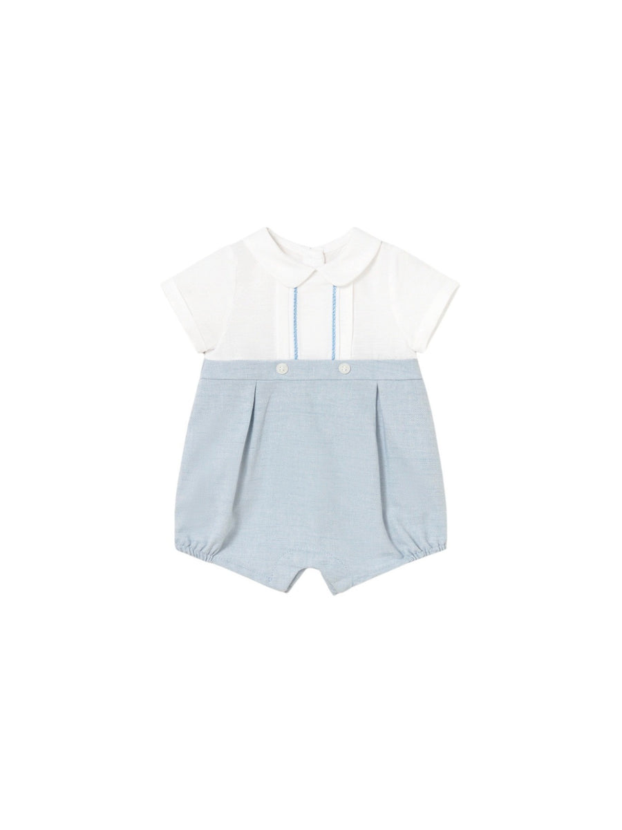 Babygrow cerimónia Regata (Celeste)  para Bebé Menino - Mayoral