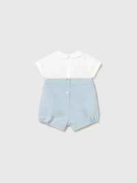 Babygrow cerimónia Regata (Celeste)  para Bebé Menino - Mayoral
