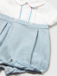 Babygrow cerimónia Regata (Celeste)  para Bebé Menino - Mayoral
