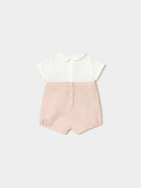 Babygrow cerimónia Trigo (Bege)  para Bebé Menino - Mayoral