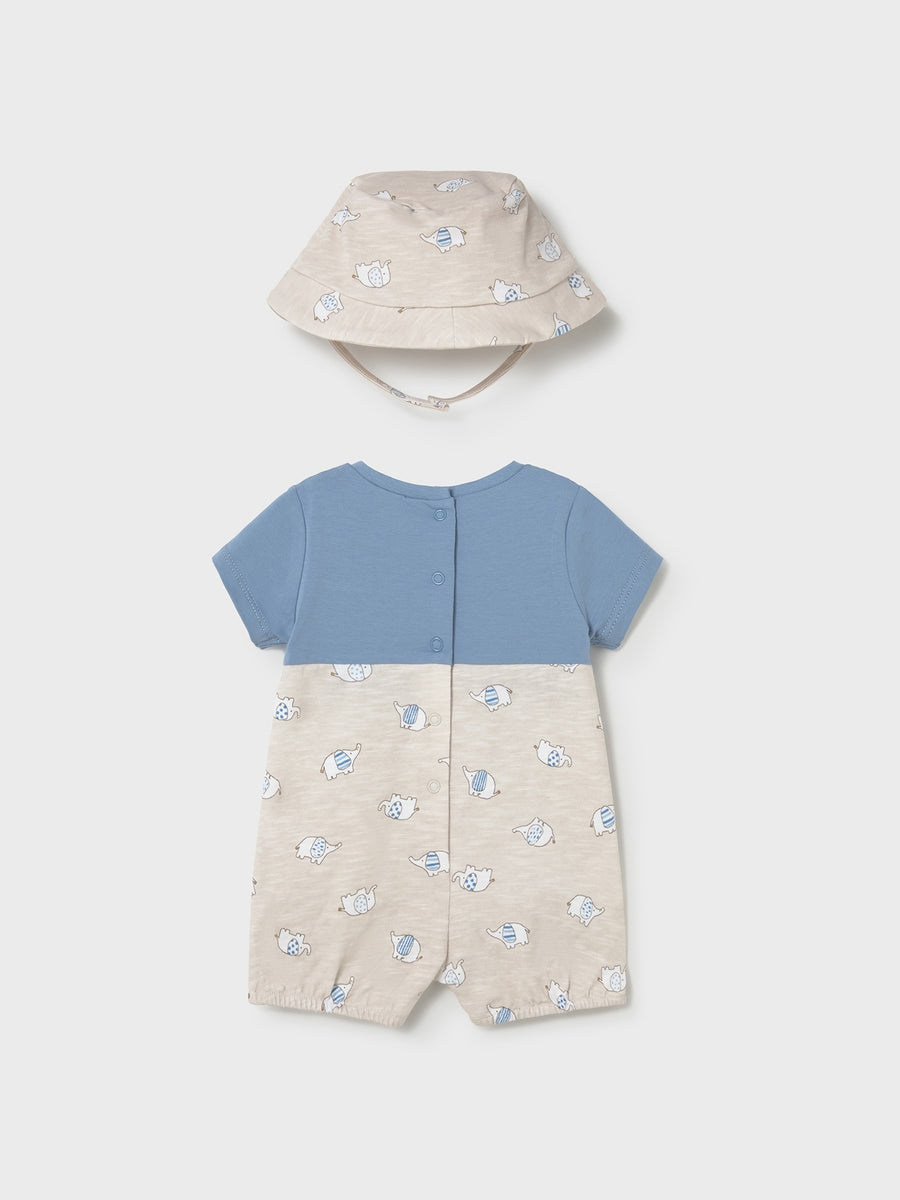 Fato bebé e gorro Topo-marea (Bege)  para Bebé Menino - Mayoral