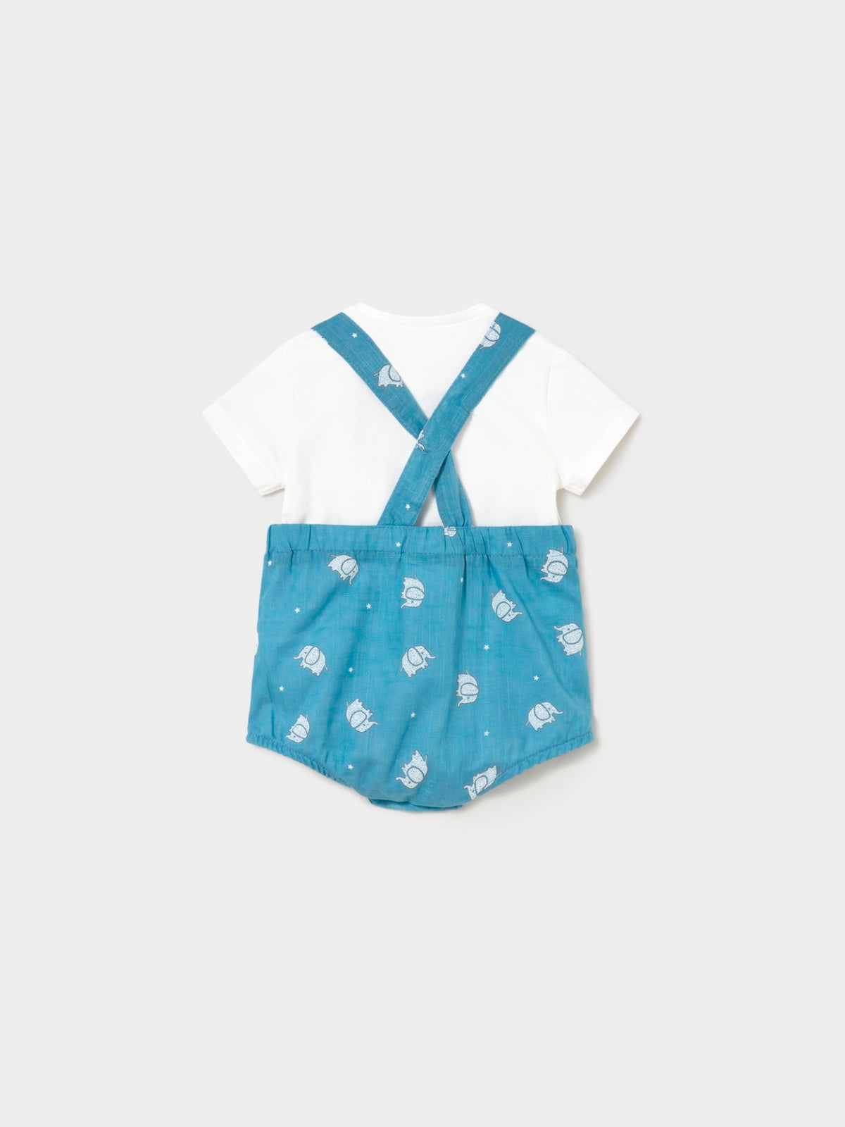Conj. jardineira/blusa Marea (Azul)  para Bebé Menino - Mayoral