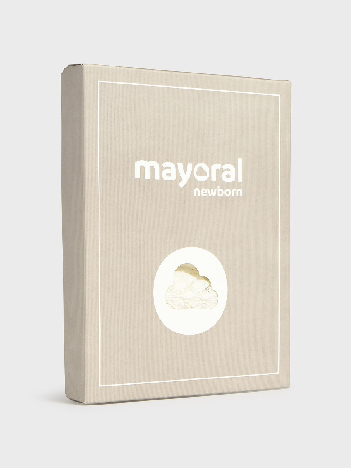 Conj. jardineira tricot Cerámica (Creme / Pérola)  para Bebé Menina - Mayoral