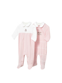 Set 2 babygrows comp. Rosa baby (Rosa Bébé)  para Bebé Menina - Mayoral