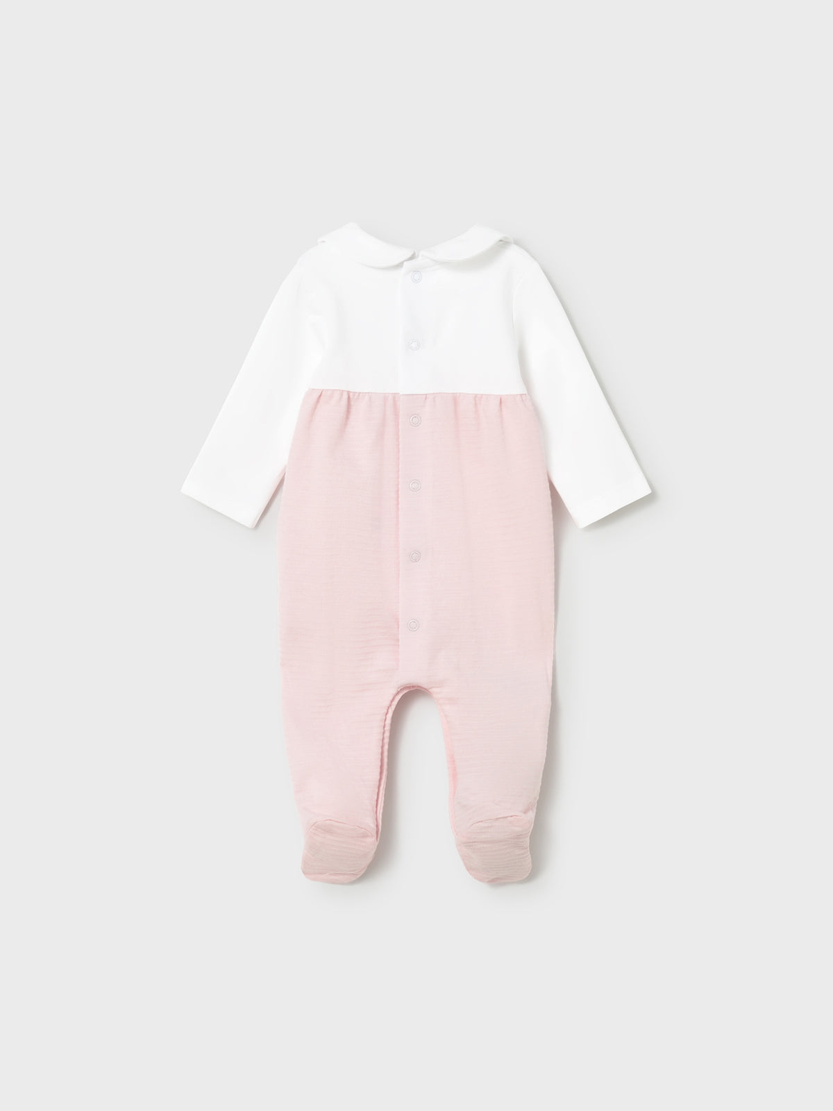 Set 2 babygrows comp. Rosa baby (Rosa Bébé)  para Bebé Menina - Mayoral