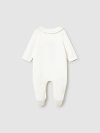 Babygrow / babete Crú (Creme / Pérola)  para Bebé Menino - Mayoral