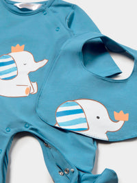 Babygrow / babete Marea (Azul)  para Bebé Menino - Mayoral