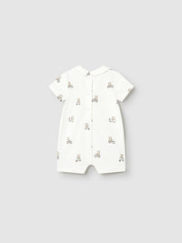 Set 2 babygrows Crú (Creme / Pérola)  para Bebé Menino - Mayoral