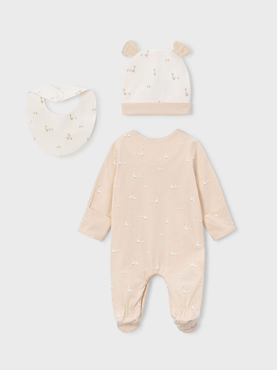 Set prenda pijama comp. Grão bico (Bege)  para Bebé Menino - Mayoral
