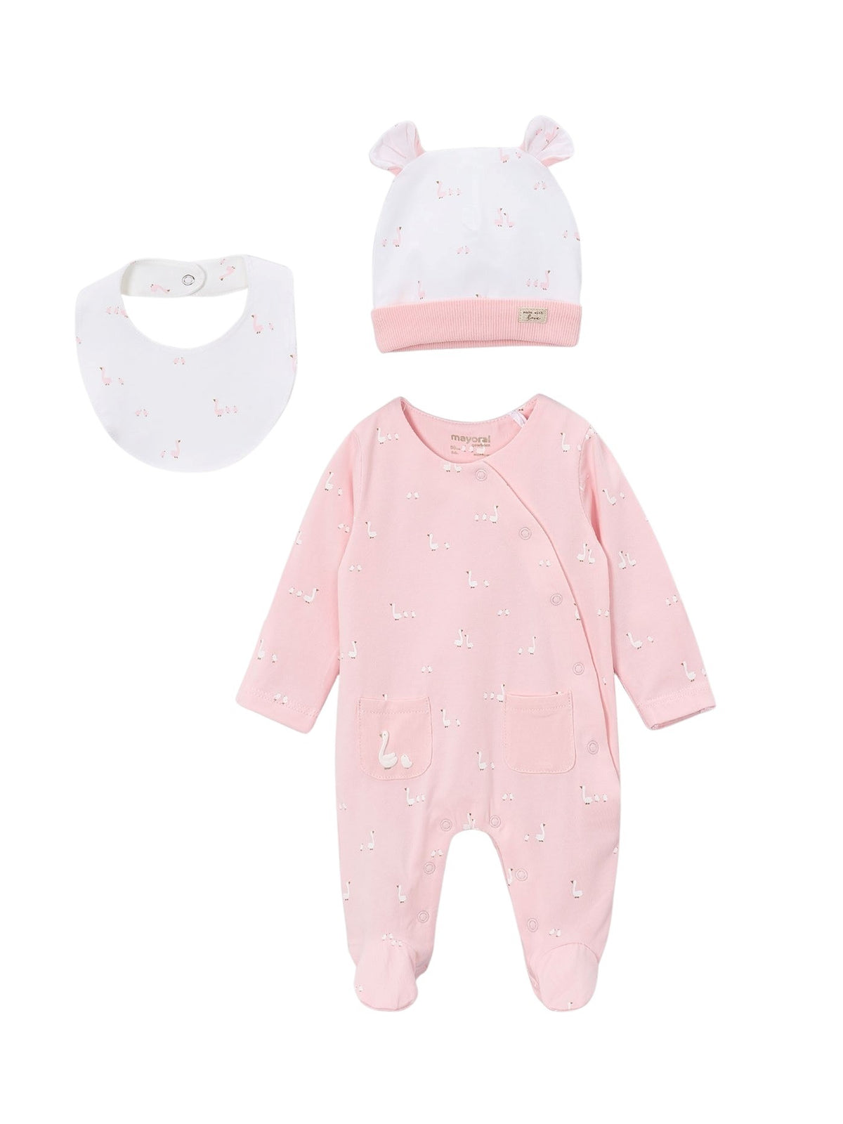 Set prenda pijama comp. Rosa baby (Rosa Bébé)  para Bebé Menina - Mayoral