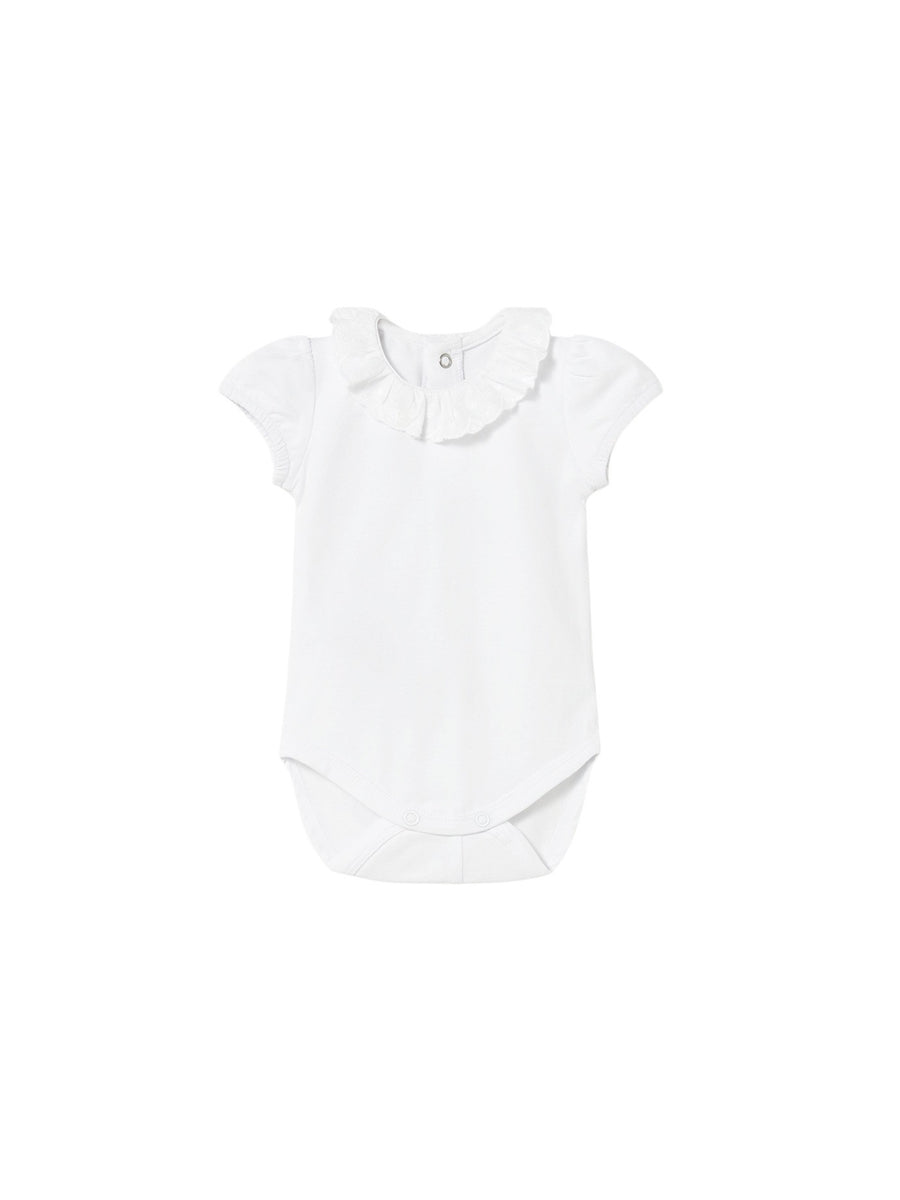 Body vestir Branco (Branco)  para Bebé Menina - Mayoral