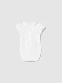 Body vestir Branco (Branco)  para Bebé Menina - Mayoral