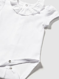 Body vestir Branco (Branco)  para Bebé Menina - Mayoral