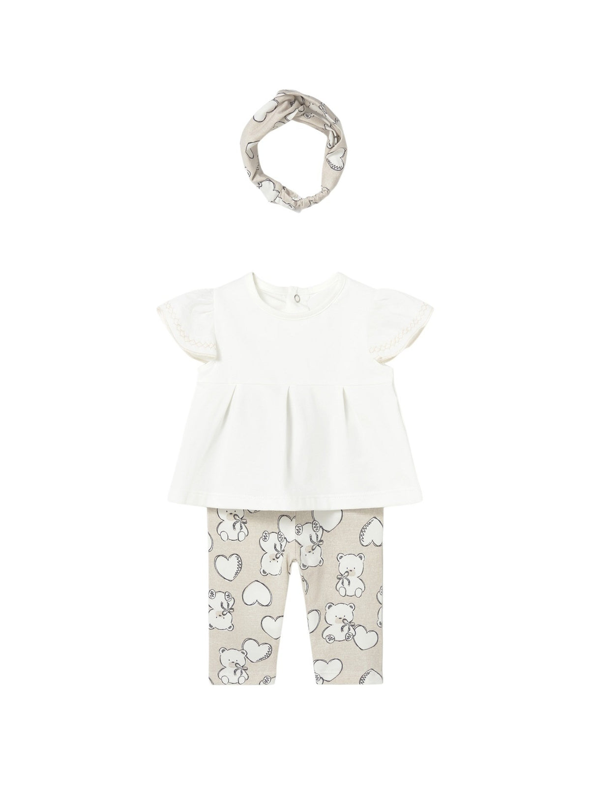 Conj.leggings Trigo (Bege)  para Bebé Menina - Mayoral