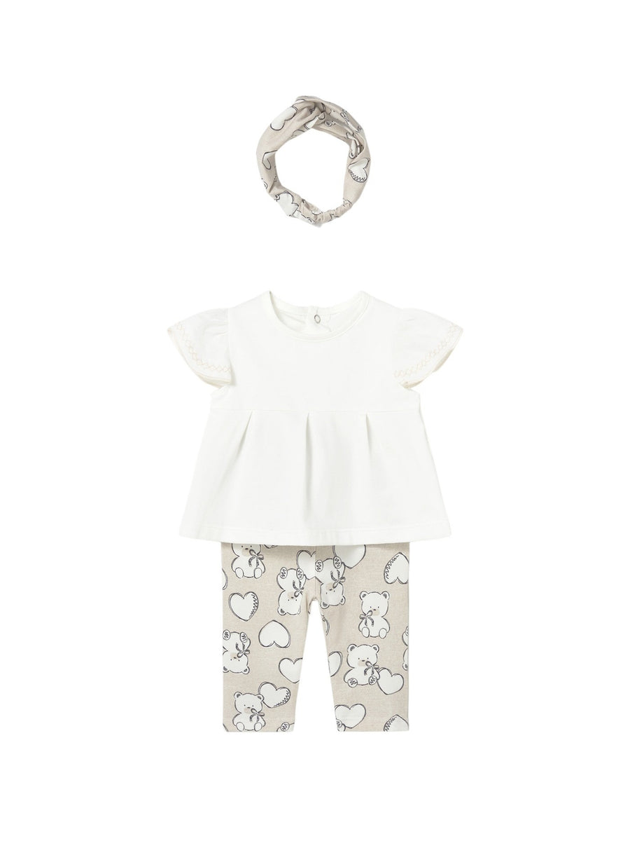 Conj.leggings Trigo (Bege)  para Bebé Menina - Mayoral