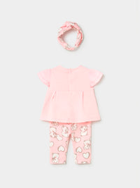 Conj.leggings Rosa baby (Rosa Bébé)  para Bebé Menina - Mayoral