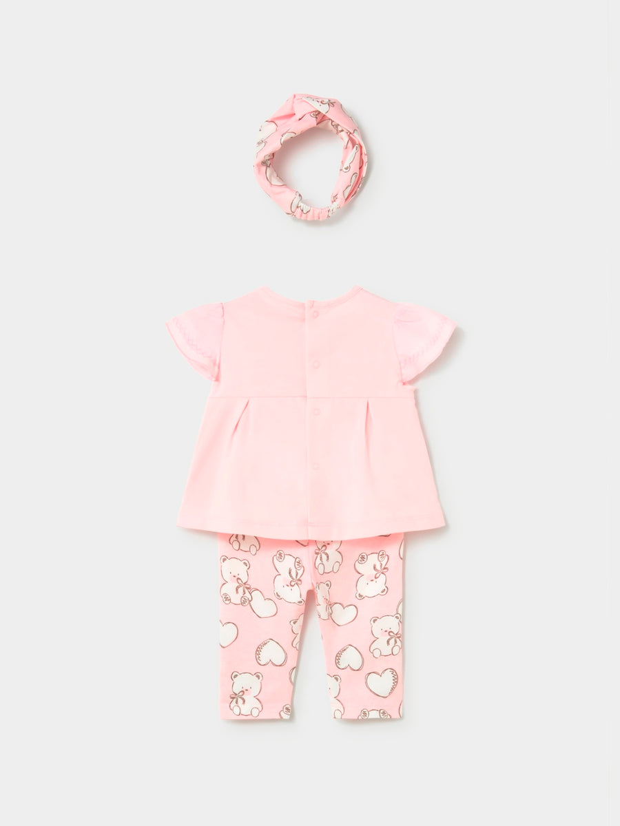 Conj.leggings Rosa baby (Rosa Bébé)  para Bebé Menina - Mayoral