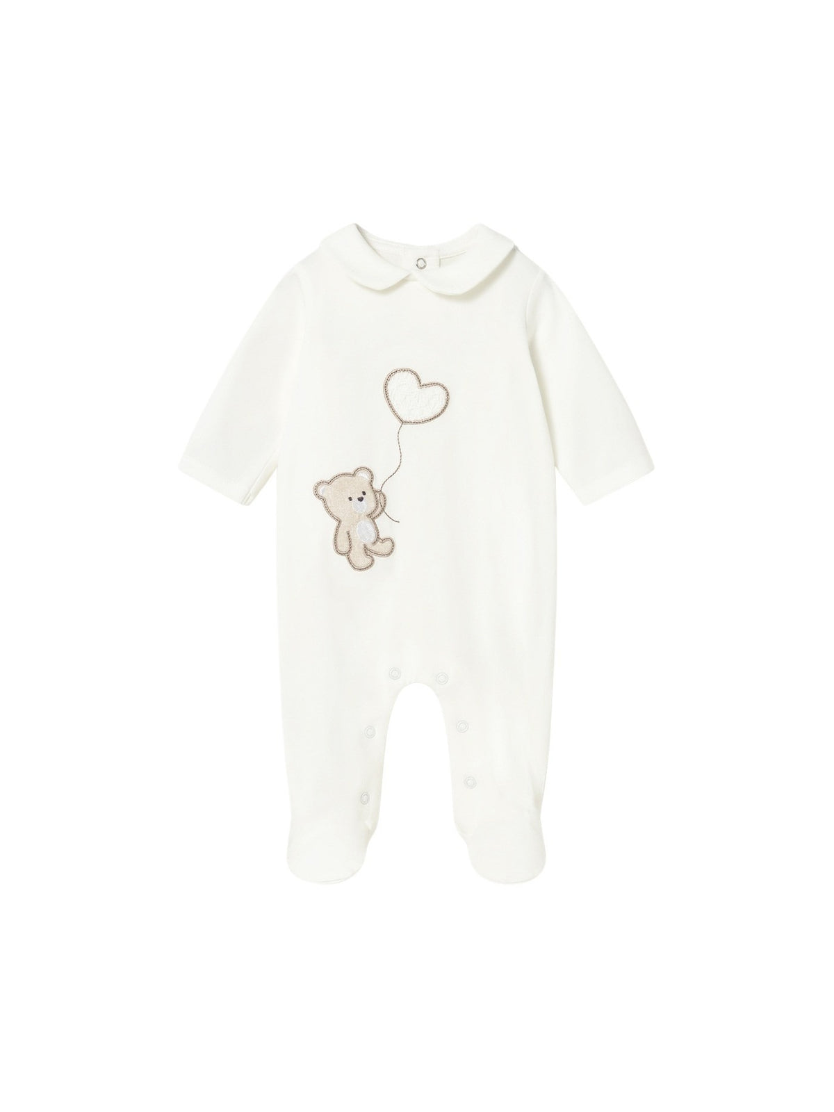 Fato bebé Crú (Creme / Pérola)  para Bebé Menina - Mayoral
