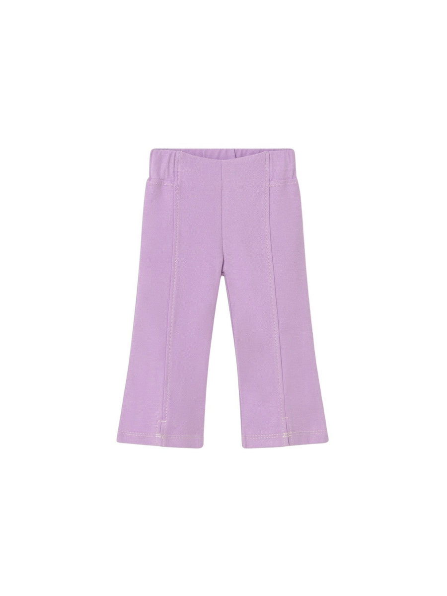 Leggings largas malha de sarj Lilac (Lilás)  para Bebé Menina - Mayoral