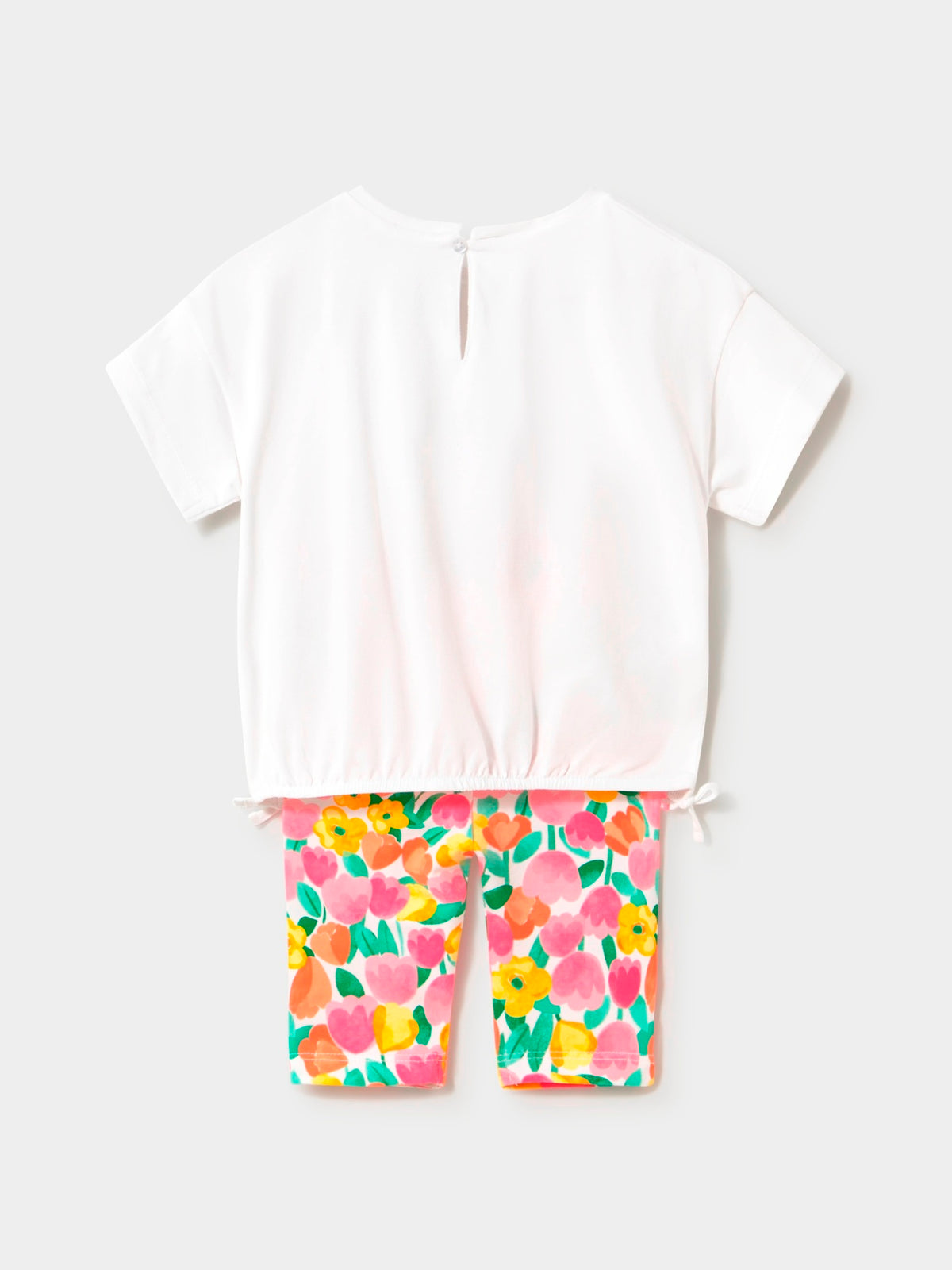 Conj. leggings estampadas Hibisco (Fúcsia)  para Bebé Menina - Mayoral