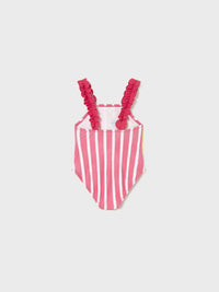 Fato banho gráfica Hibisco (Fúcsia)  para Bebé Menina - Mayoral