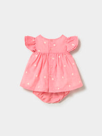Vestido bordado Rose (Rosa)  para Bebé Menina - Mayoral