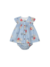 Vestido tule Lagoon (Celeste)  para Bebé Menina - Mayoral