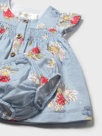 Vestido tule Lagoon (Celeste)  para Bebé Menina - Mayoral