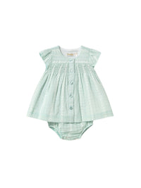 Vestido tule Aqua (Verde Água)  para Bebé Menina - Mayoral