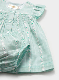 Vestido tule Aqua (Verde Água)  para Bebé Menina - Mayoral
