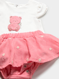 Conj. saia Rose (Rosa)  para Bebé Menina - Mayoral