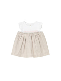 Vestido Topeira (Castanho Claro)  para Bebé Menina - Mayoral