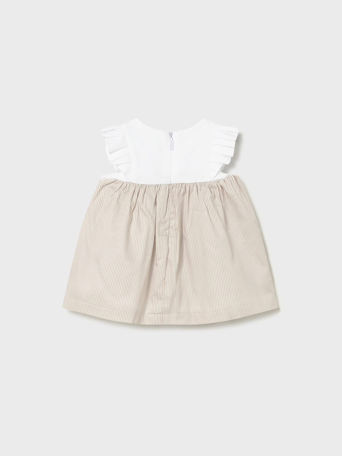 Vestido Topeira (Castanho Claro)  para Bebé Menina - Mayoral