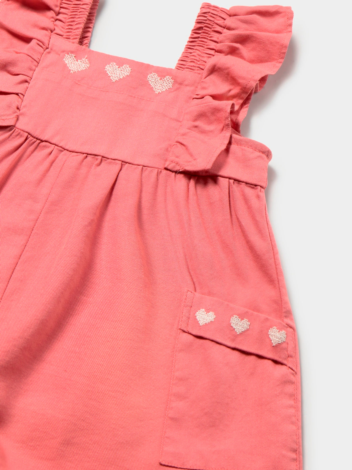 Macacão curto Blush (Rosa Velho)  para Bebé Menina - Mayoral
