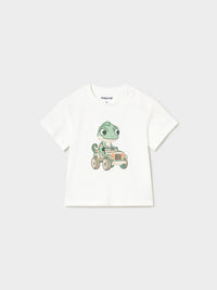 Fato treino play c/ t´shirt Matcha (Verde seco)  para Bebé Menino - Mayoral