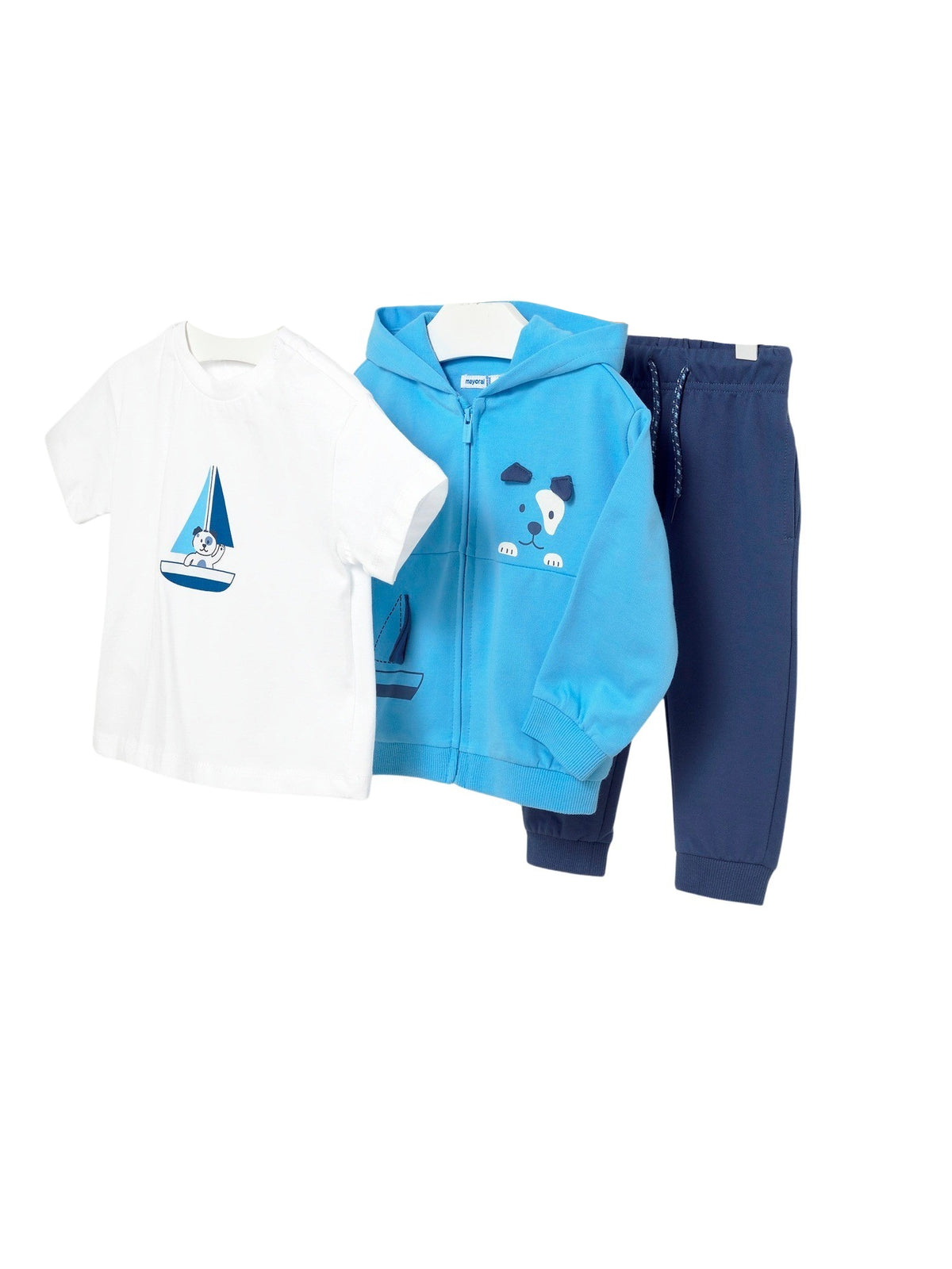 Fato treino play c/ t´shirt Celeste (Celeste)  para Bebé Menino - Mayoral