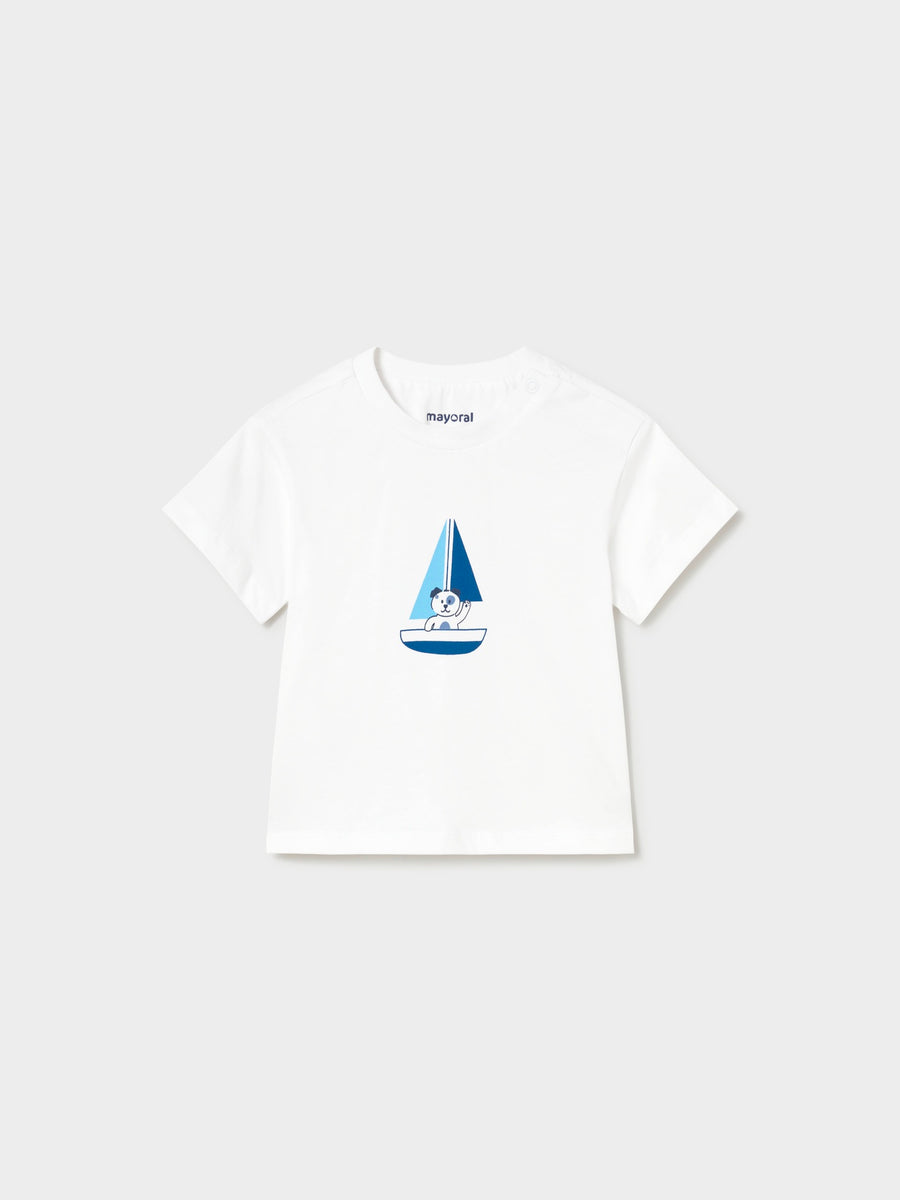 Fato treino play c/ t´shirt Celeste (Celeste)  para Bebé Menino - Mayoral