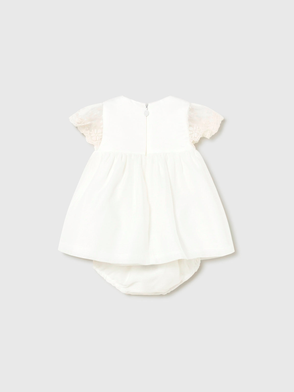 Vestido comb. cerimónia Nata (Creme / Pérola)  para Bebé Menina - Mayoral