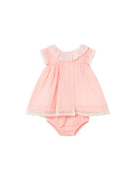 Vestido tiras Rosa baby (Rosa Bébé)  para Bebé Menina - Mayoral