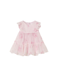 Vestido tule Rosa baby (Rosa Bébé)  para Bebé Menina - Mayoral